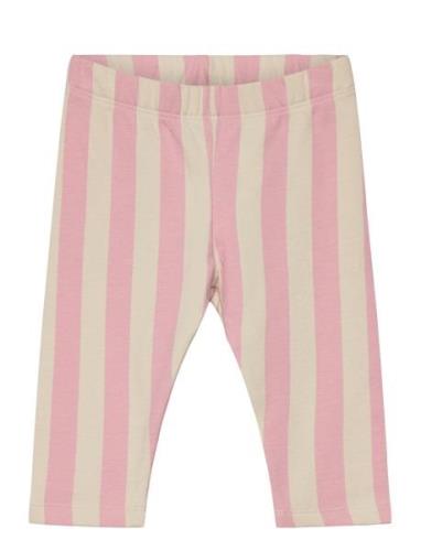 Lindex Leggings Verticalstripe Brushe Rosa