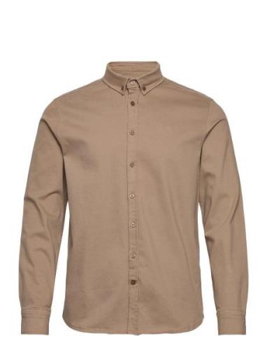 Kronstadt Johan Twill Shirt Beige