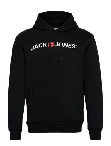 Jack & J S Jjecorp Old Logo Sweat Hood Noos Svart