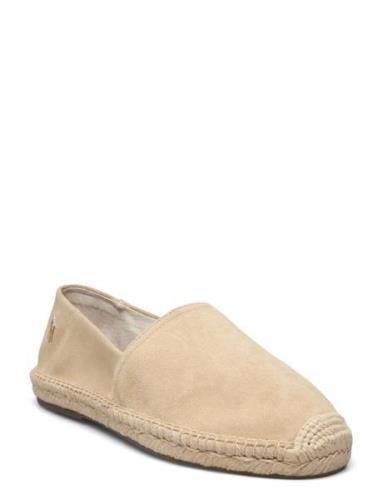 Polo Ralph Lauren Suede-Cevio Slip-So-Lfr Beige