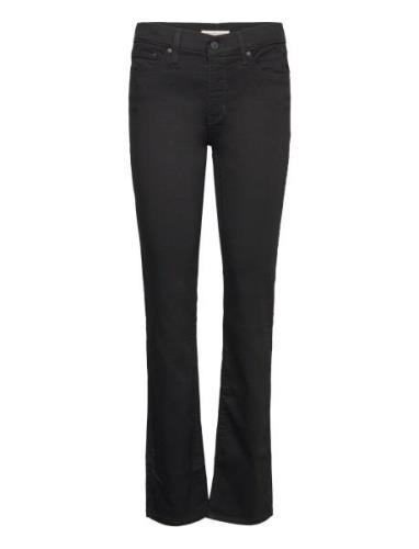 LEVI´S Women 314 Shaping Straight Soft Blac Svart