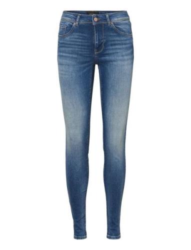 Vero Moda Vmlux Mr Slim Jeans Ri310 Noos Blå