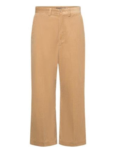 Polo Ralph Lauren Wide-Wale Corduroy Wide-Leg Trouser Beige