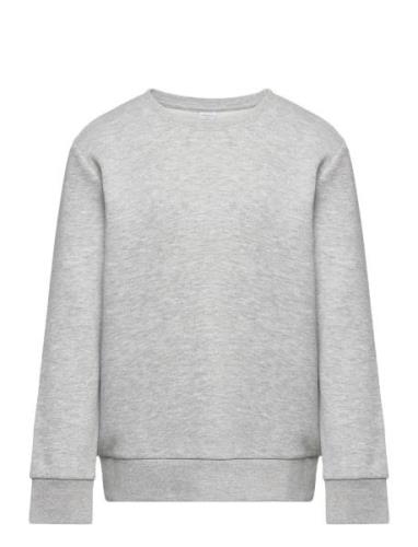 Lindex Sweatshirt Basic Melange Grå