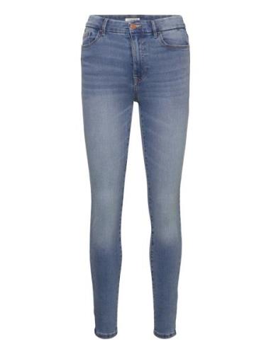 Lindex Denim Trousers Clara Blue Blå