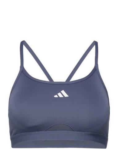 Adidas Performance Aerct Ls Bra Blå