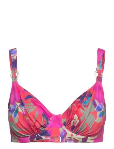 Fantasie Playa Del Carmen Uw Gathered Full Cup Bikini Top Rosa