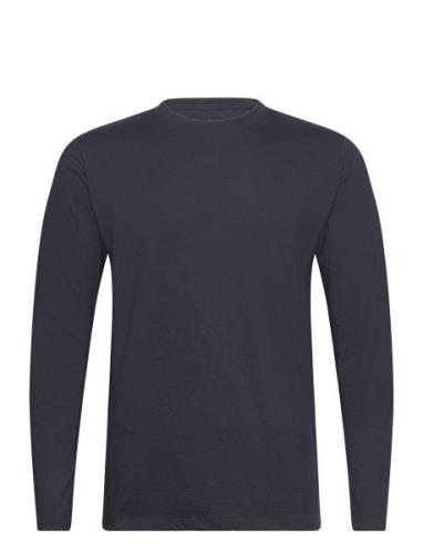 Kronstadt Timmi Organic Recycle L/S Tee Marinblå