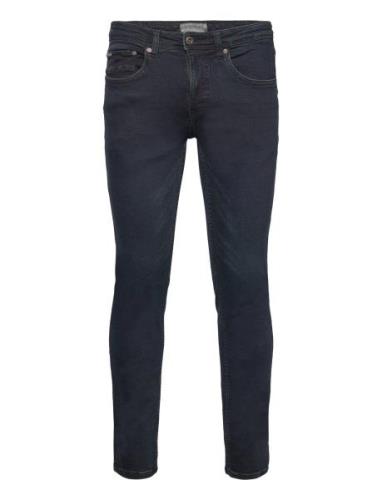 Lindbergh Superflex Jeans Medium Blue Svart