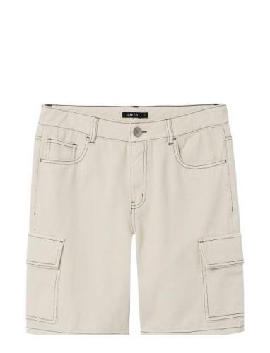 LMTD Nlmutizza Twi Cargo Shorts Kräm