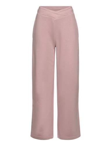 LMTD Nlfhopal Lw Wide Uneven Sweat Pant Rosa