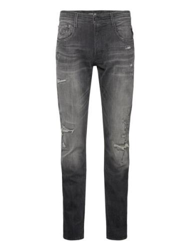 Replay Anbass Trousers Slim 573 Online Grå