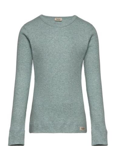 MarMar Copenhagen Plain Tee Ls Blå