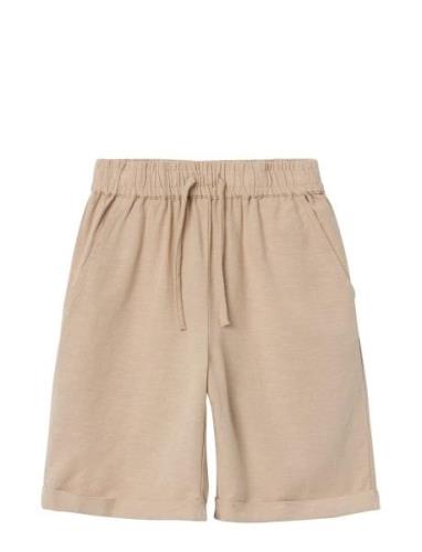 Name It Nkmfaher Shorts F Noos Beige