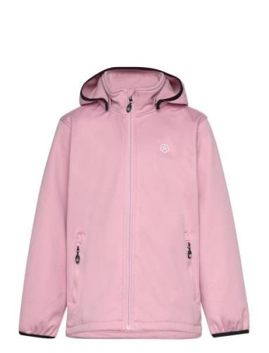 Color Kids Softshell W. Fleece Rosa