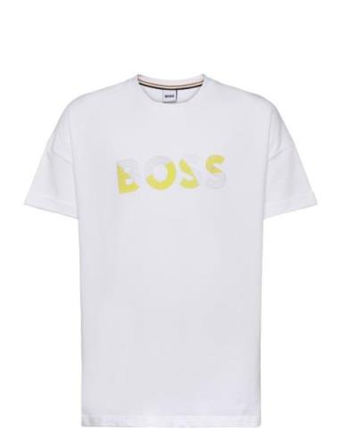 BOSS Short Sleeves Tee-Shirt Vit