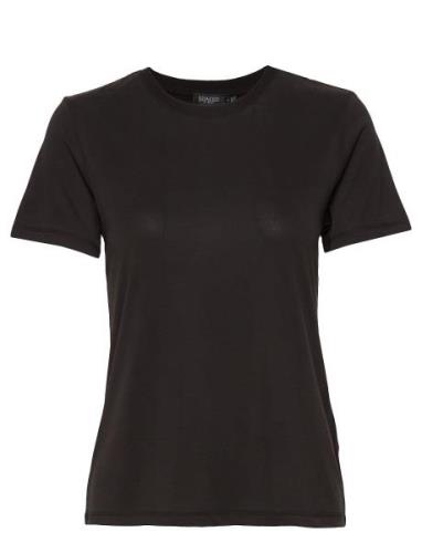 Soaked In Luxury Slcolumbine Crew-Neck T-Shirt Ss Svart