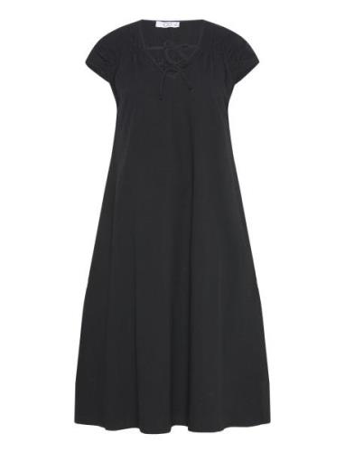 Coster Copenhagen Cc Heart Aliza Dress With Gathering Svart