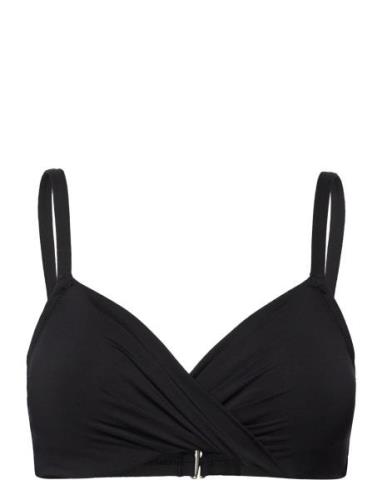 Etam Perfect Swimsuit Underwire Triangle Bra Top Svart