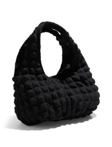 Pieces Pckinna Waffle Shoulder Bag Svart