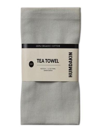 Humdakin Organic Tea Towel - 2 Pack Grå