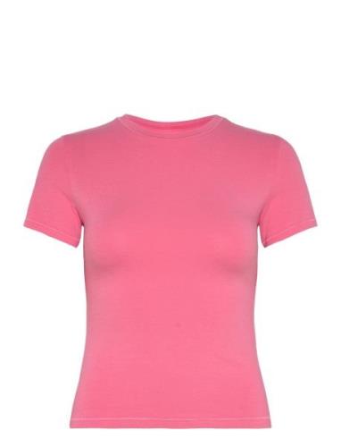 Organic Basics Flex Tee Rosa