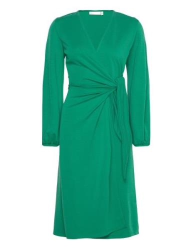 InWear Catjaiw Wrap Dress Grön