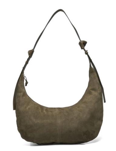 Becksöndergaard Suede Lona Bag Khaki Green