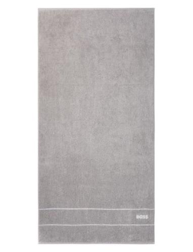 Plain Bath Towel Boss Home Grey