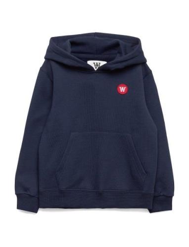 Wood Wood Izzy Kids Hoodie Blå