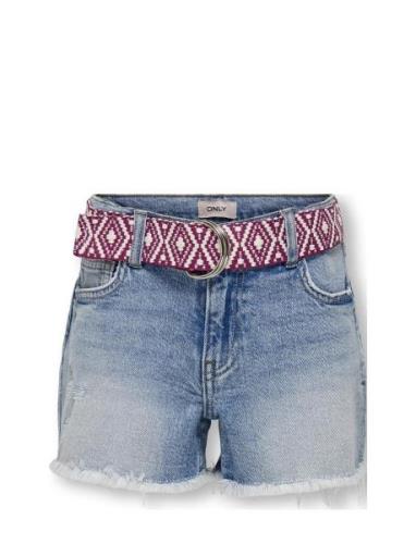 Kids Only Kogrobyn Belt Vintage Dnm Shorts Azg Blå