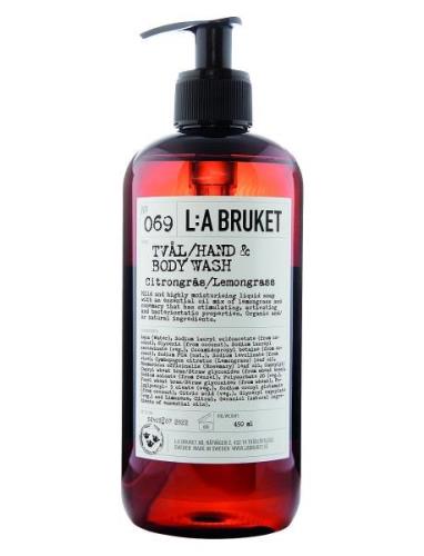 L:a Bruket 069 Hand & Body Wash Lemongrass Nude