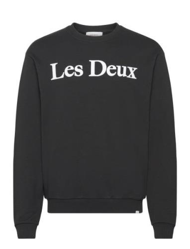 Les Deux Charles Sweatshirt Svart