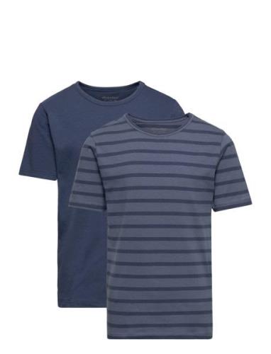 Minymo Basic 32 -T-Shirt Ss Blå