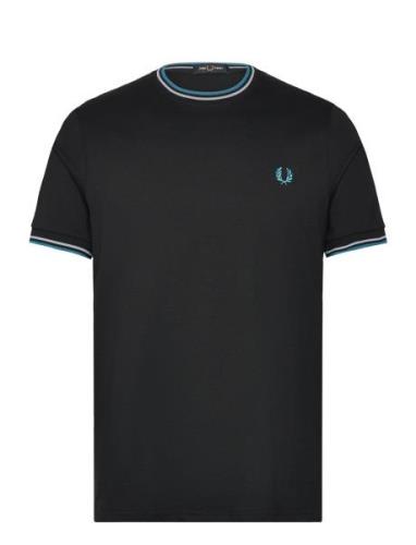 Fred Perry Twin Tipped T-Shirt Svart