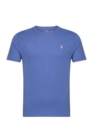 Polo Ralph Lauren Custom Slim Fit Jersey Crewneck T-Shirt Blå