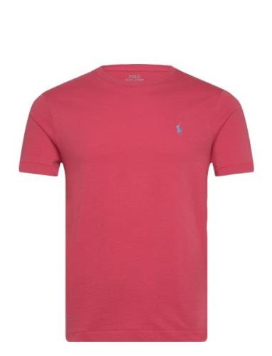 Polo Ralph Lauren Custom Slim Fit Jersey Crewneck T-Shirt Röd