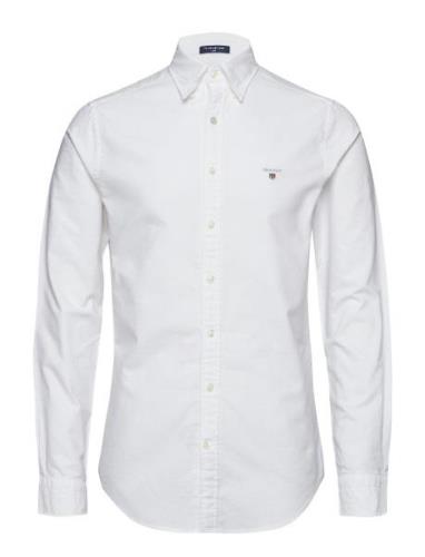 GANT Slim Oxford Shirt Bd Vit