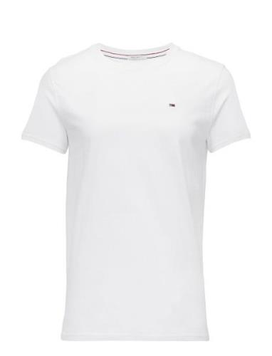 Tommy Jeans Tjm Xslim Jersey Tee Vit