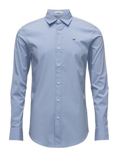 Tommy Jeans Tjm Original Stretch Shirt Blå