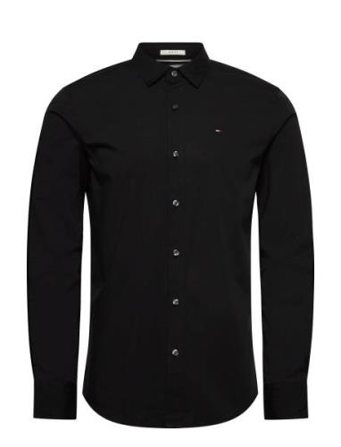 Tommy Jeans Tjm Original Stretch Shirt Svart