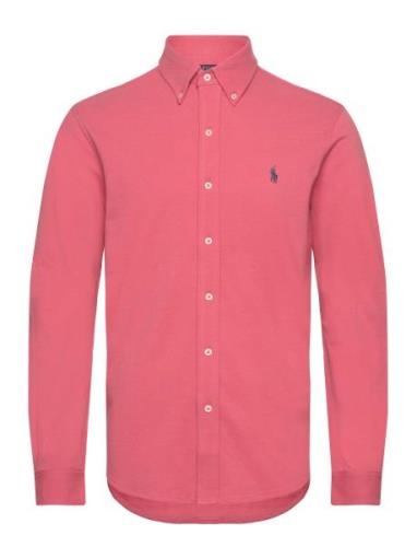 Polo Ralph Lauren Featherweight Mesh Shirt Rosa