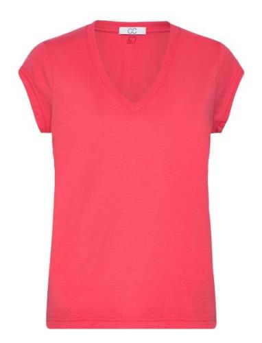 Coster Copenhagen Cc Heart Basic V-Neck T-Shirt Rosa