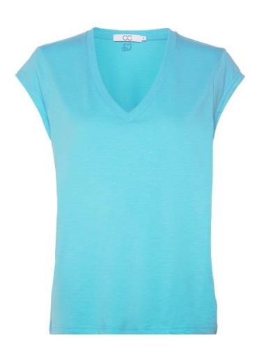 Coster Copenhagen Cc Heart Basic V-Neck T-Shirt Blå