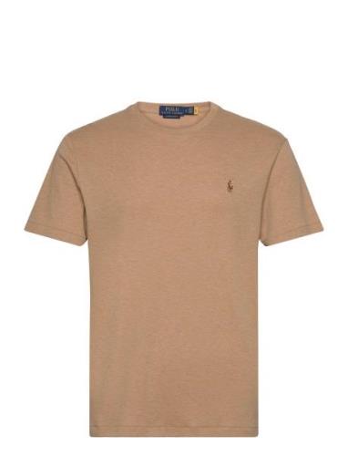 Polo Ralph Lauren Custom Slim Fit Soft Cotton T-Shirt Beige