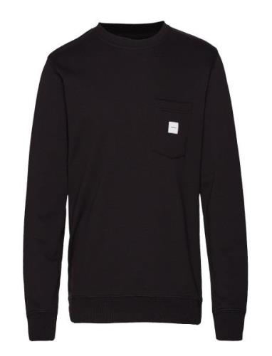 Makia Square Pocket Sweatshirt Svart