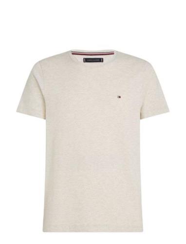 Tommy Hilfiger Stretch Slim Fit Tee Beige