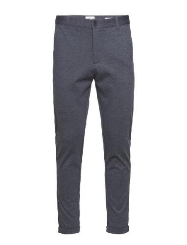 Lindbergh Superflex Knitted Cropped Pant Blå