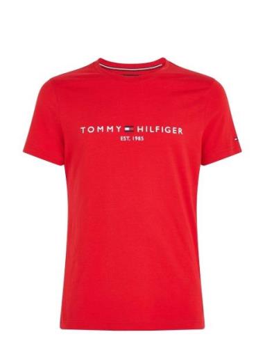 Tommy Hilfiger Tommy Logo Tee Röd