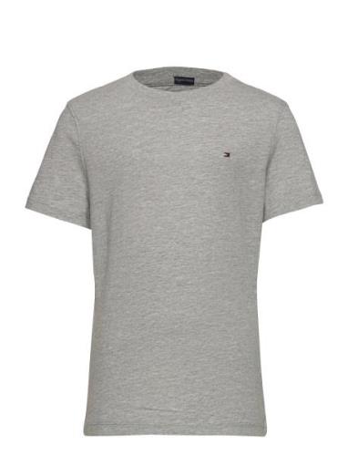 Tommy Hilfiger Boys Basic Cn Knit S/S Grå